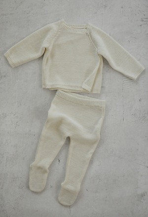 【AW26ご予約】EARTH THE ARCHIVE / New born knitwear set