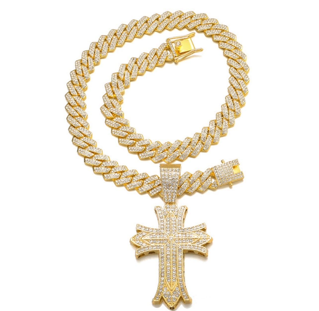 y2k シルバー ゴールド ネックレス ブリンブリン ダイヤ ジュエリー