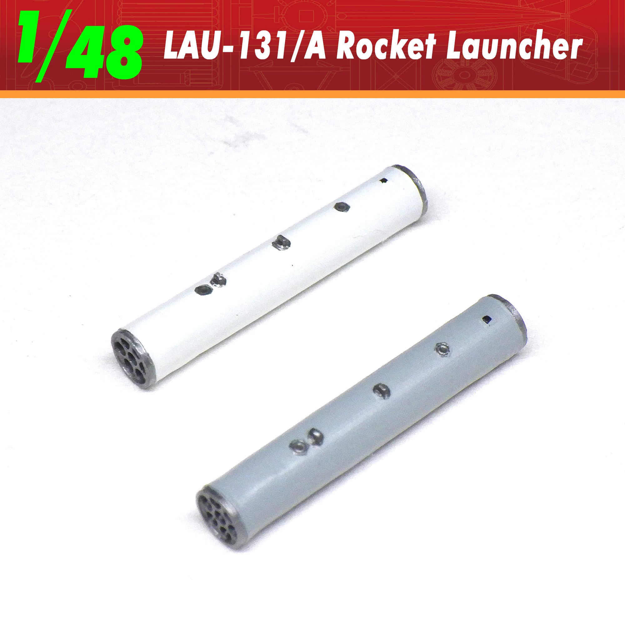 LAU-131/A ロケットラインチャー 2本セット(1/48) | V1models