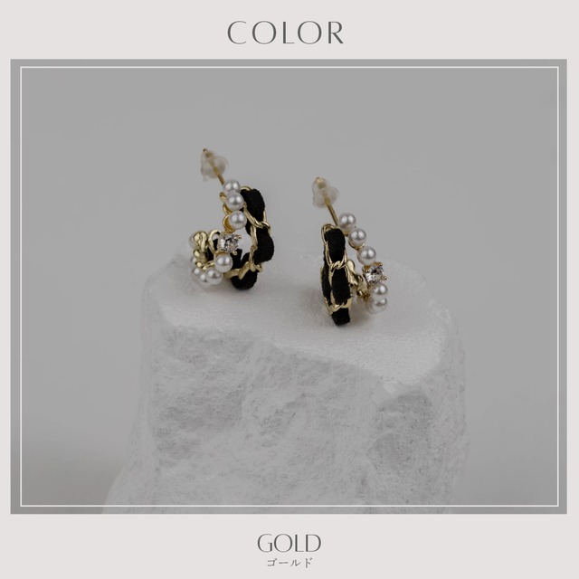 Earring/Pierce -Gold-