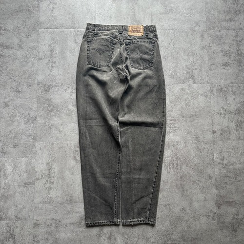 【W30 L34】 カナダ製 usa levi's ブラック リーバイス 550 詳細写真2