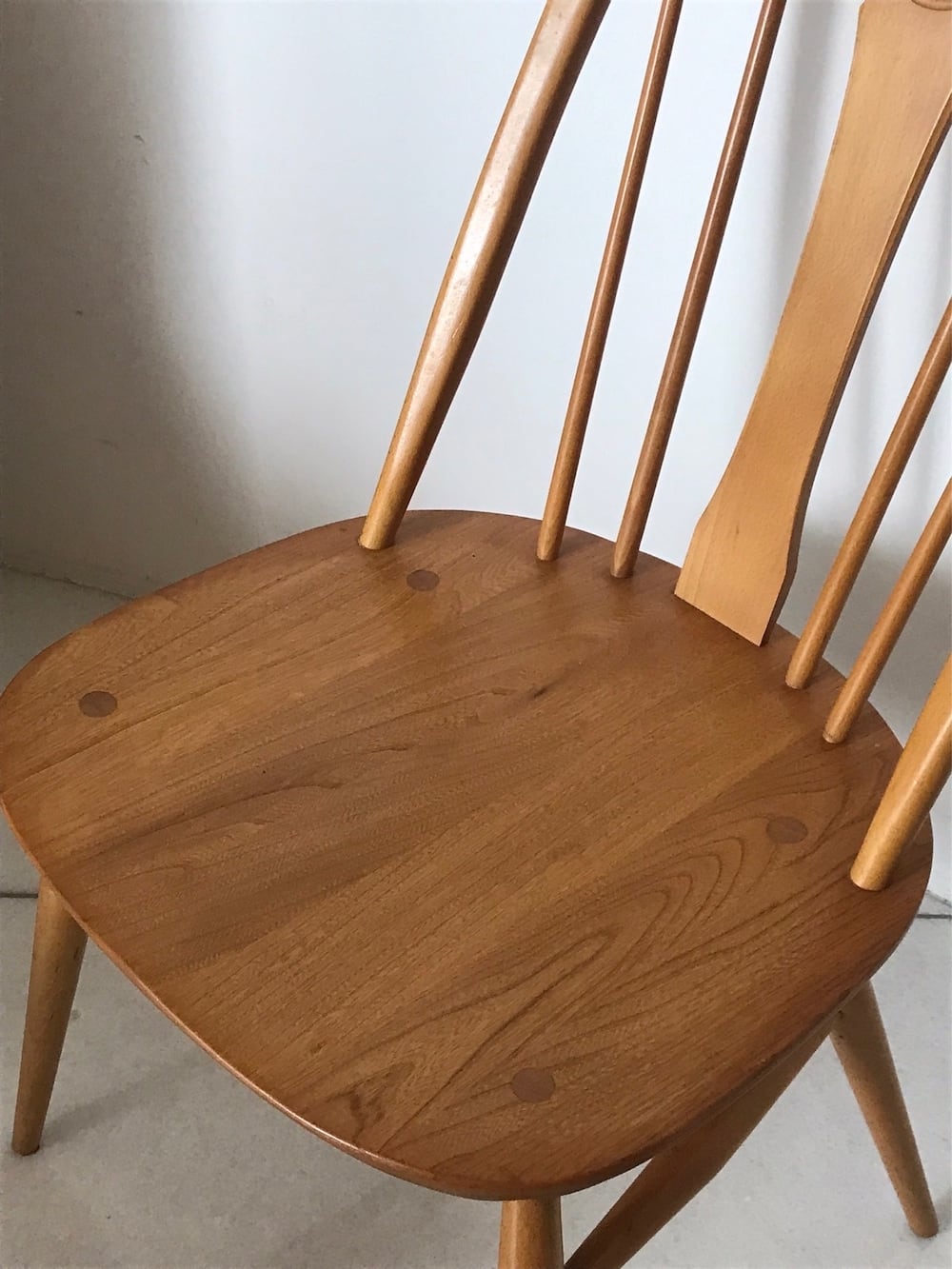 ERCOL NO.876 Swan Dining Chair スワンバックチェア | 北欧.Style＋1