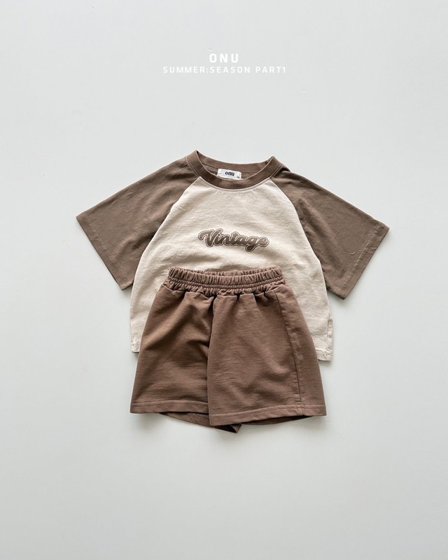 《予約》送料無料 【ONU】vintage shortsleeve T-shirt