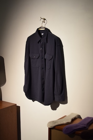 FOUNDOUR / COTTON JERSEY SHIRT