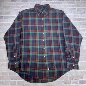 RALPH LAUREN CHECK SHIRT XL