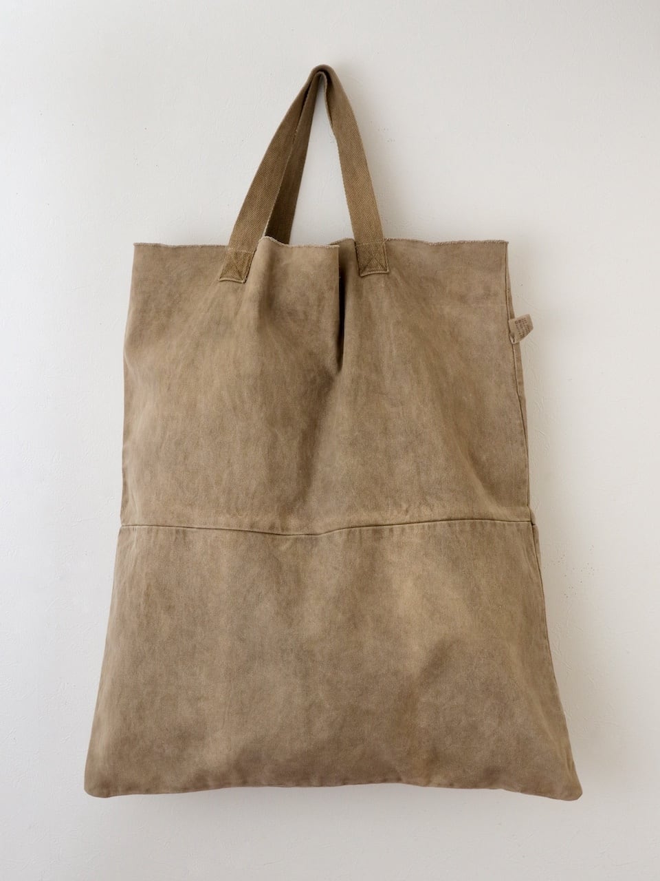 草木染め コットントートバッグ オーバーサイズ|Cotton Tote Bag Oversized