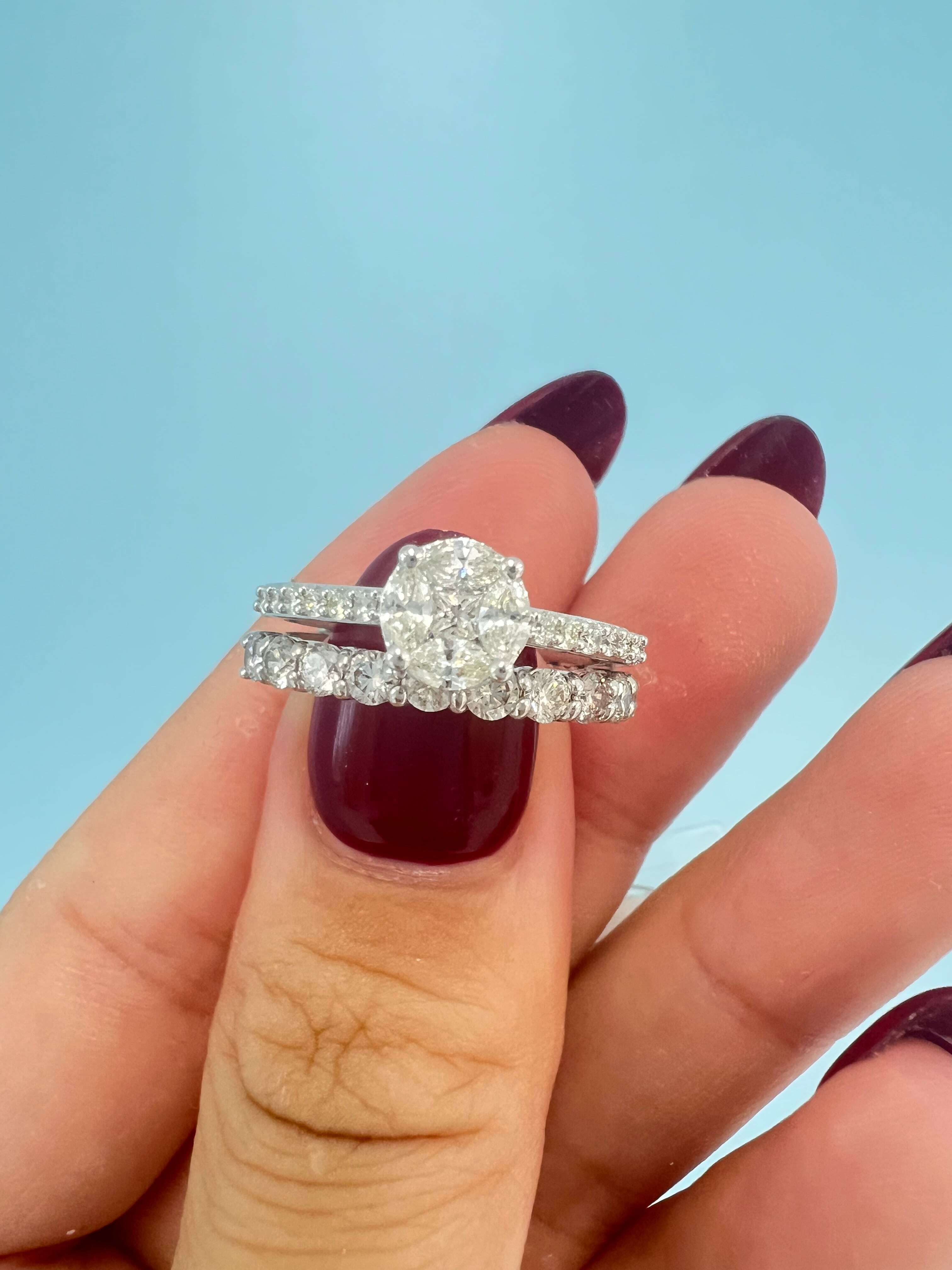 GEM QUEEN ハーフエタニティリング 1ct ハーフエタニティリング1ct | GEM QUEEN