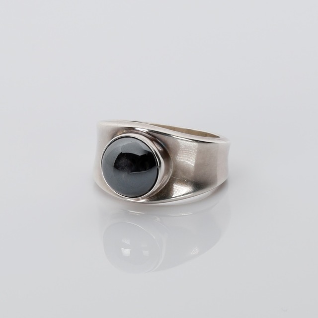 Georg Jensen / Hematite Ring (used)