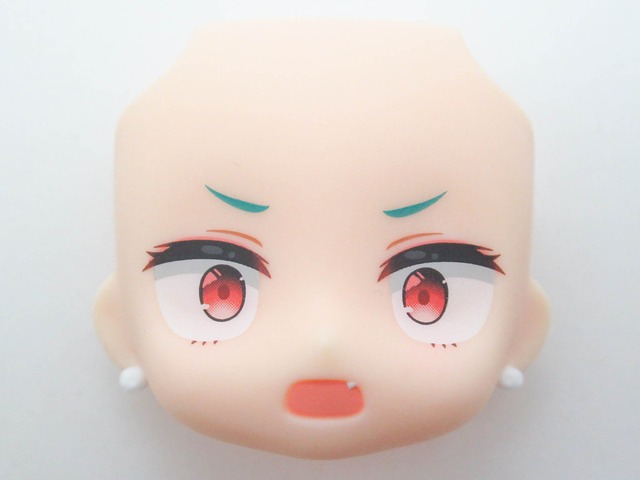 再入荷【1792】 潤羽るしあ 顔パーツ キレ顔　ねんどろいど