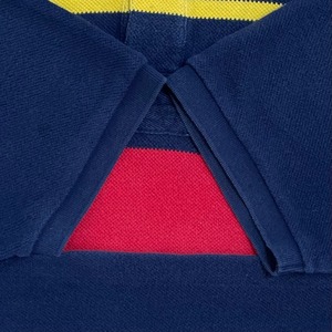 【POLO RALPH LAUREN】XXL ビッグシルエット ポロシャツ 切替 刺繍ロゴ ベンチレーション ポロ ラルフローレン マルチカラー US古着