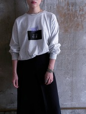 "Grand Tour" × 333 L/S T-shirts（Gray）