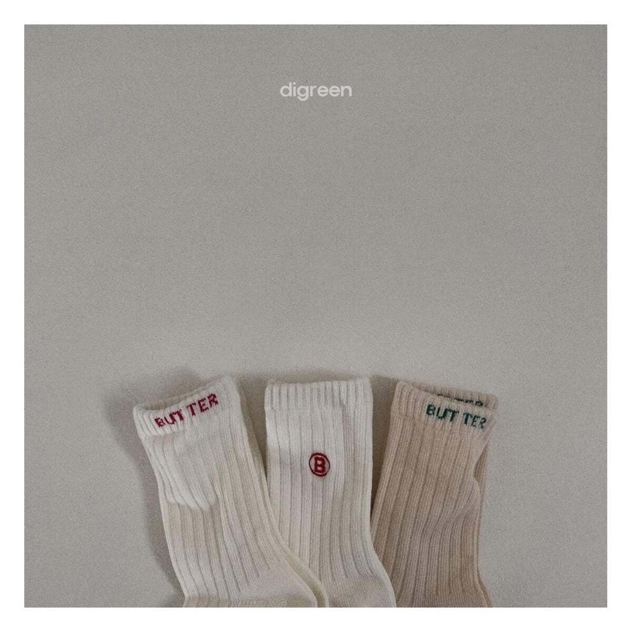【取寄】digreen バターソックス｜冬服｜韓国子供服