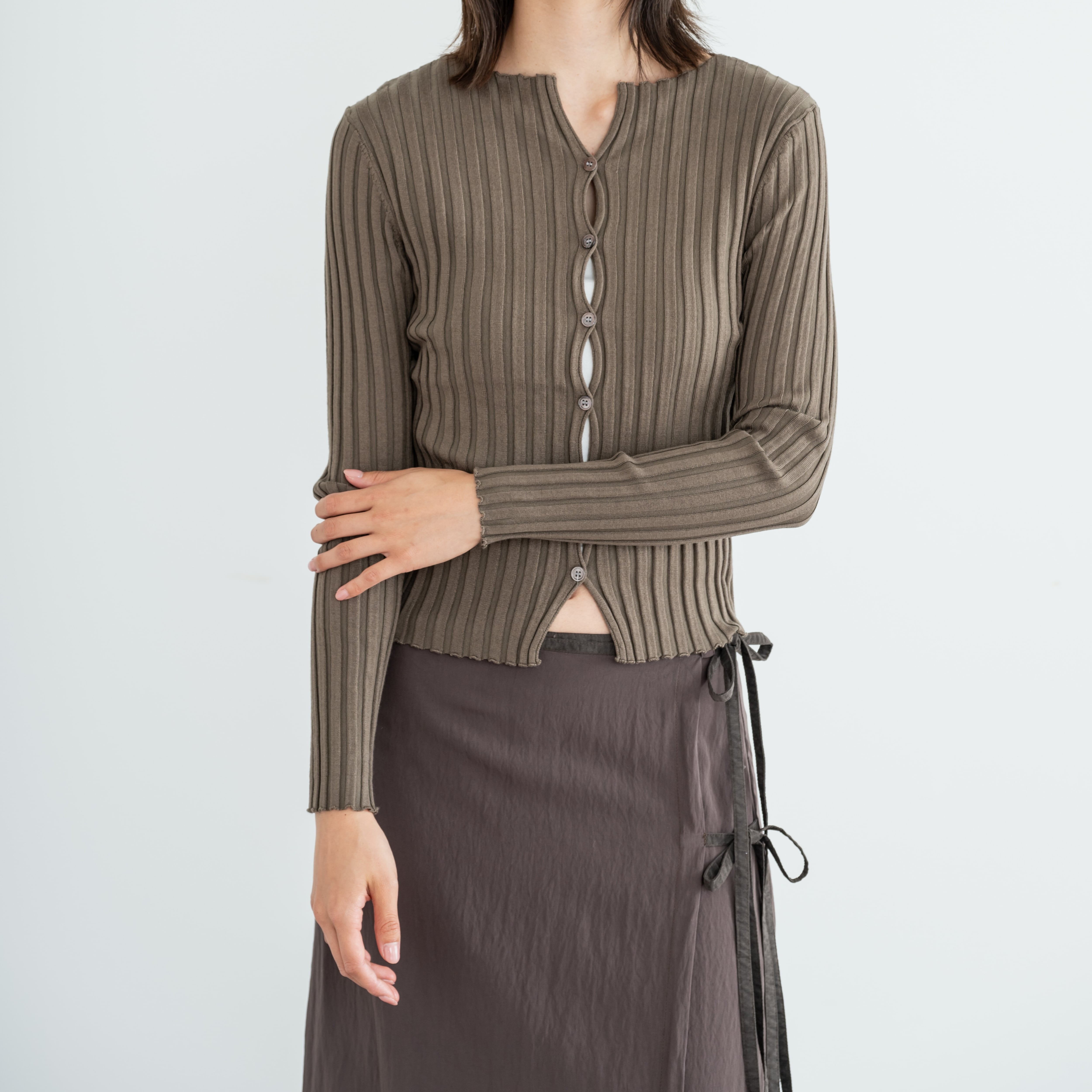 daily wrap skirt ※セット可 | myl