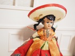 イタリア　大きな帽子　おさげの民族衣装ドール 画像4