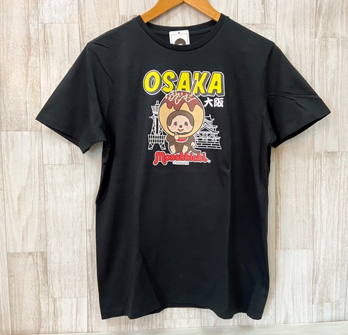 大阪　モンチッチ　Tシャツ　たこ焼き　ブラック