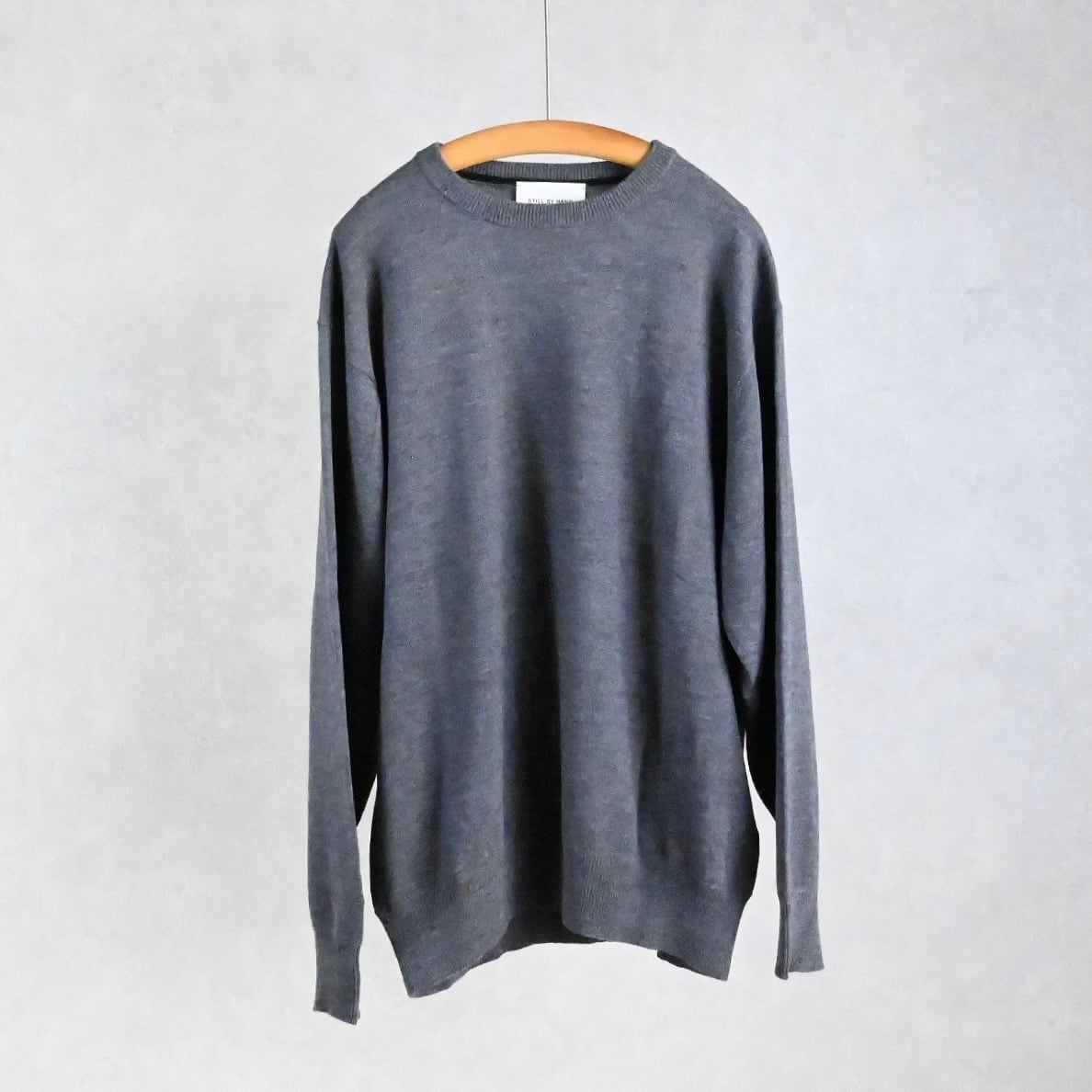 25AW》【STILL BY HAND】12G SILK MIXED PULLOVER スティルバイハンド