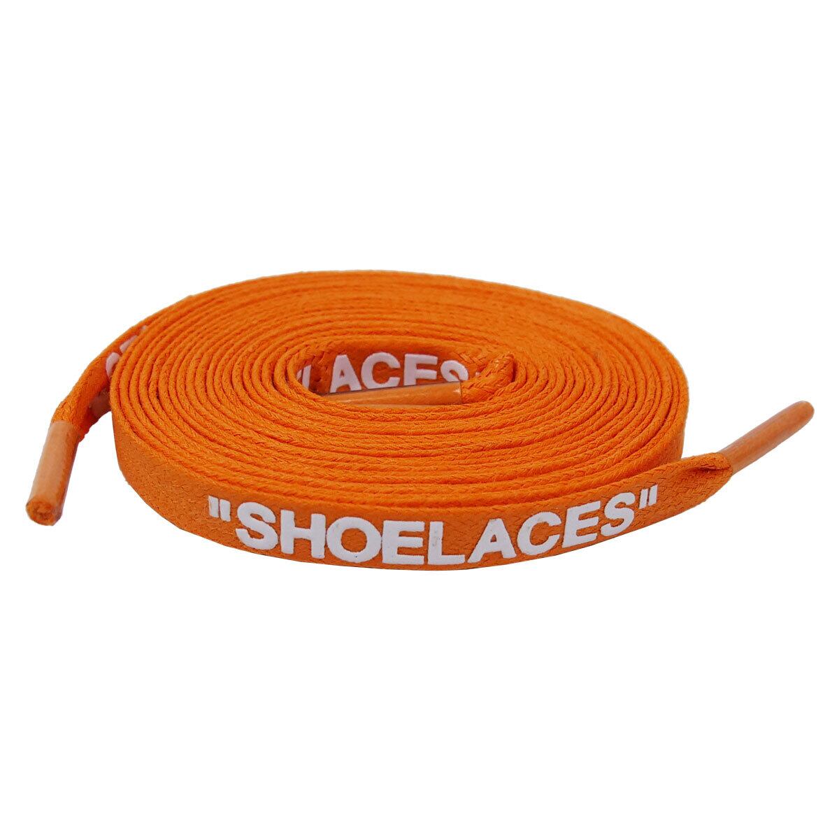 ワックスシューレース WAX SHOELACE 文字入り 靴ひも くつひも 平紐