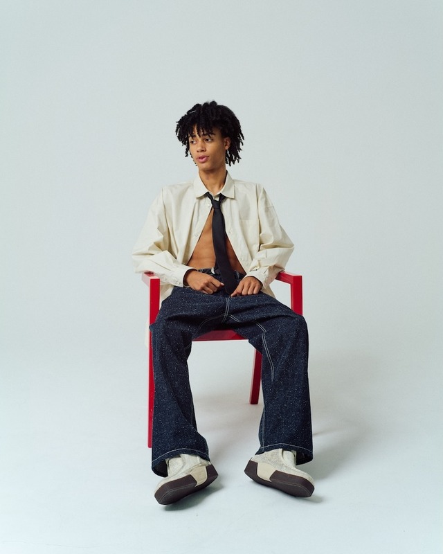 ADAM PATEK narrow tie (GRY) AP2529032