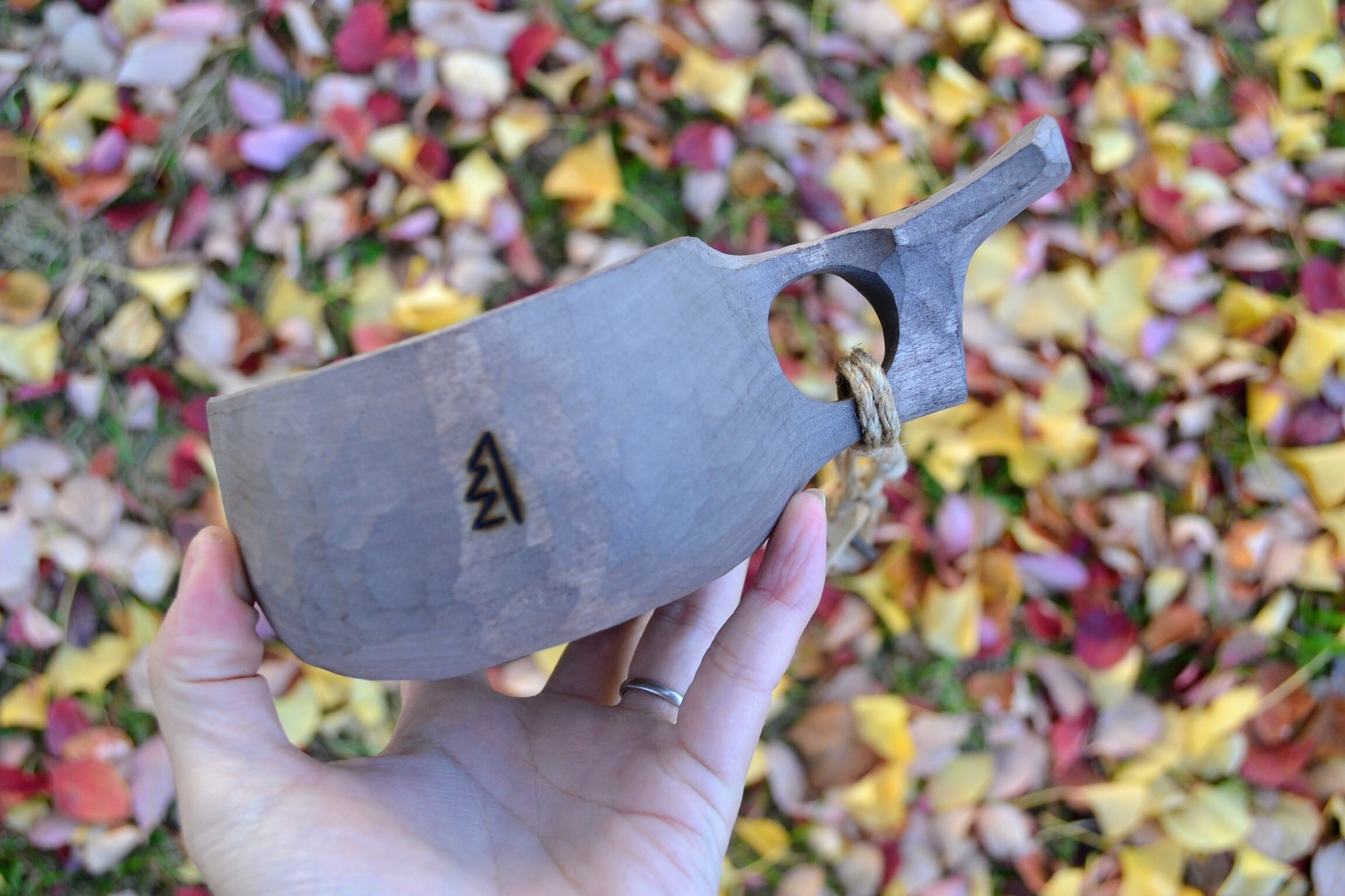 ソウルオブシベリア/ククサ/白樺 Soul of Siberia／Bird's tail／ロシア産ククサ／シルバー／白樺