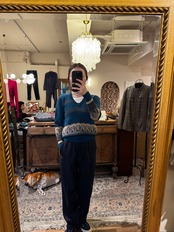 CAMPUS SHOP イタリアンVネックニット