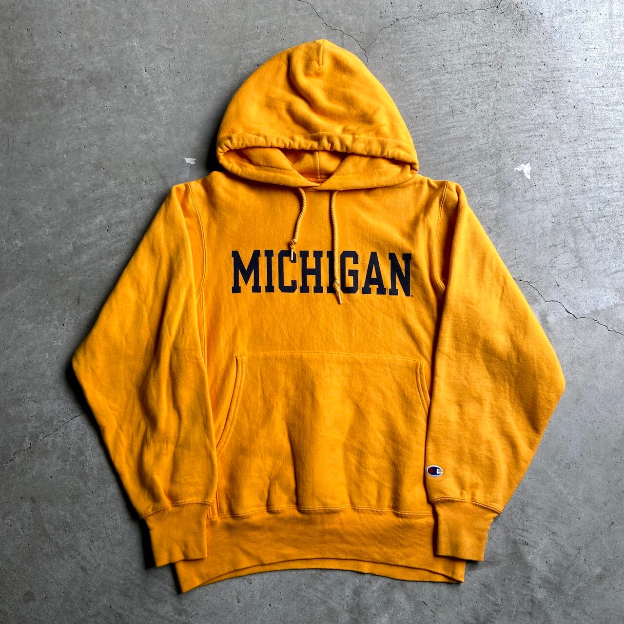 00年代 Champion チャンピオン カレッジロゴプリント MICHIGAN