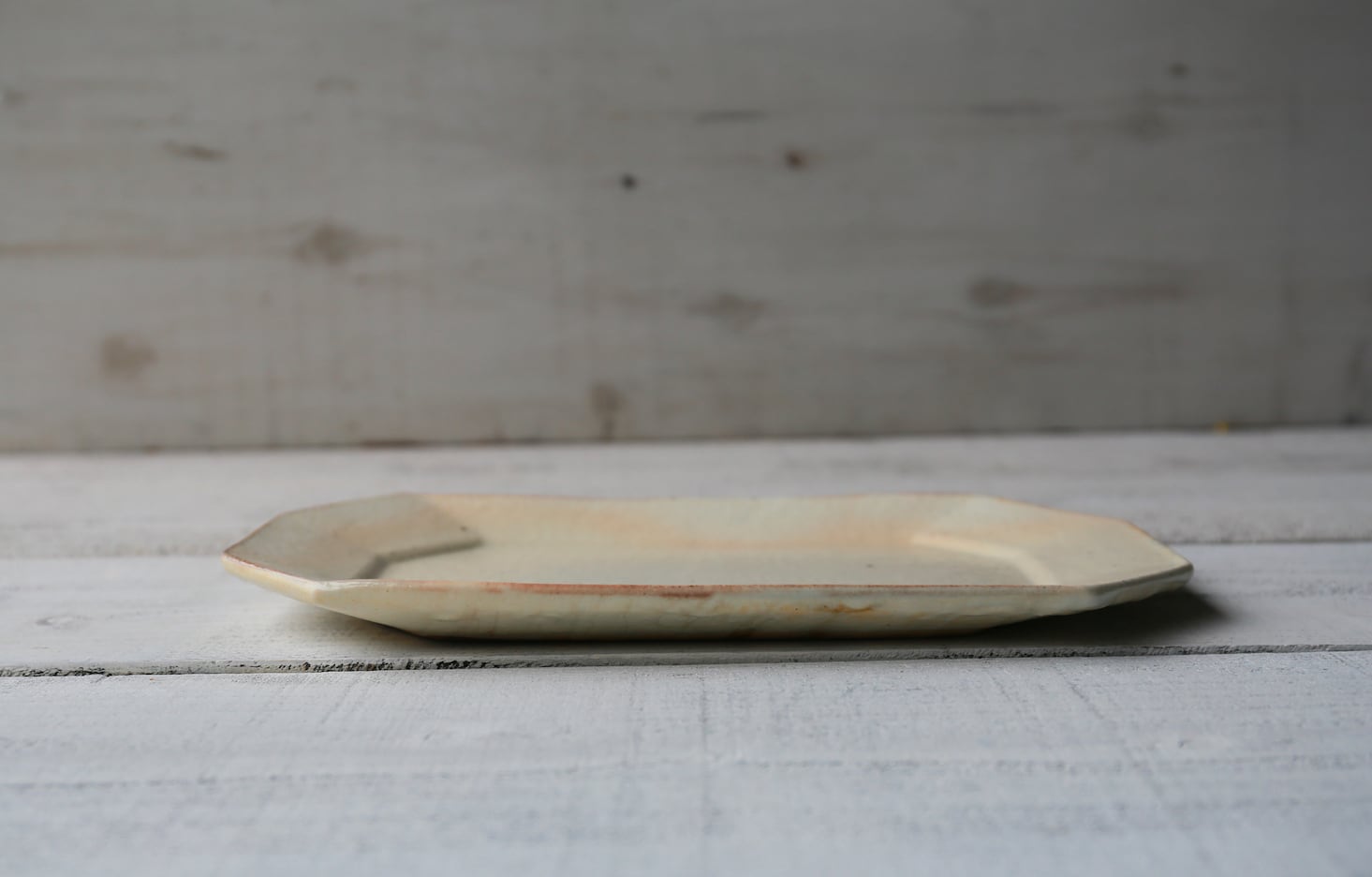 鉄散 八角プレート 大 | 古谷製陶所