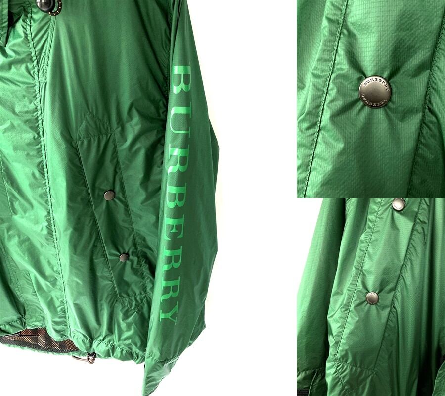 BURBERRY バーバリー 新作ライン マウンテンパーカー 袖ロゴ