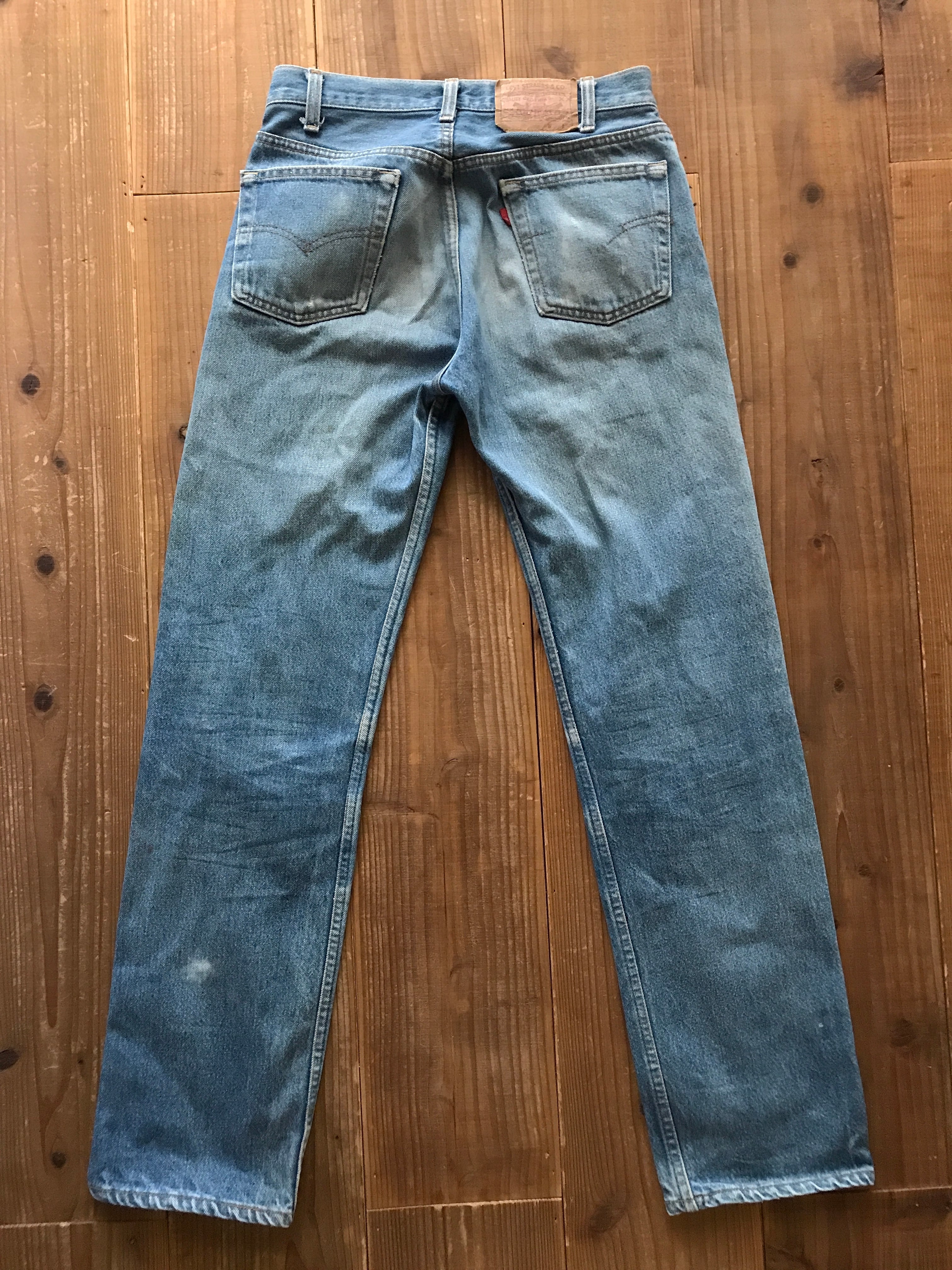 80's Levi's 501 デニムパンツ 良色落ち ブランクタブ 表記(30 80's Levi's 501 デニムパンツ 良色落ち ブランクタブ 表記(30