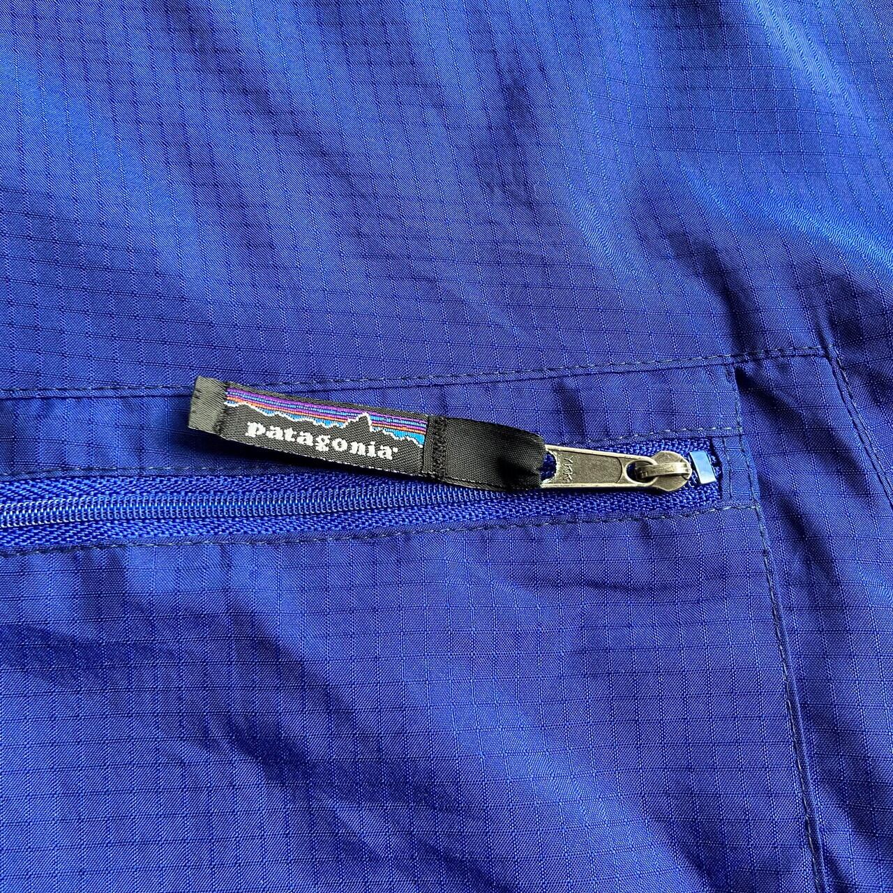 96年製 90年代 ビンテージ patagonia パタゴニア ベロシティシェル ナイロンジャケット メンズL 古着 90s ヴィンテージ ブルー  青【アウトドアジャケット】【VTG】【WS2202-15】【2203AL15】 | cave 古着屋【公式】古着通販サイト