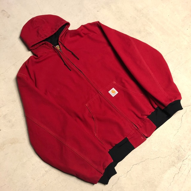 ⊕CARHARTT RED ACTIVE PARKA USA