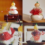 秋友伸隆　太閤鏡餅 小 / Nobutaka Akitomo   Taikō Kagami Mochi – Small［2104310000069］