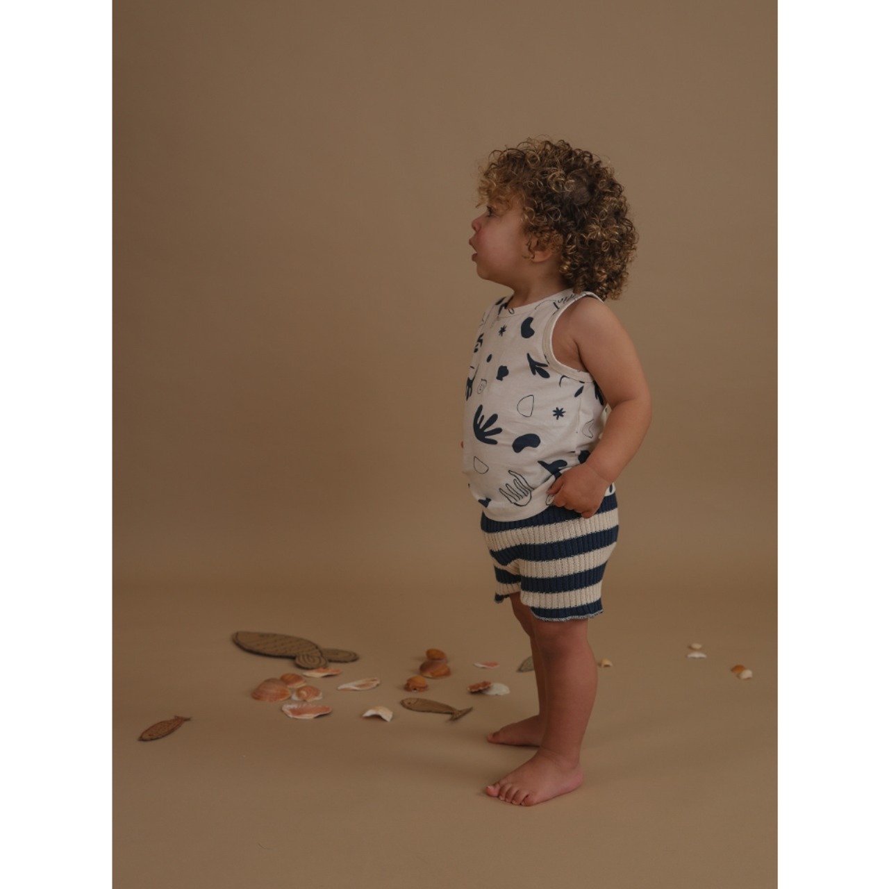 organiczoo　Capri Vest Undyed Cotton