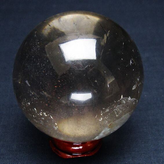 水晶 丸玉 53mm スフィア 置物 水晶玉 一点物 151-9087