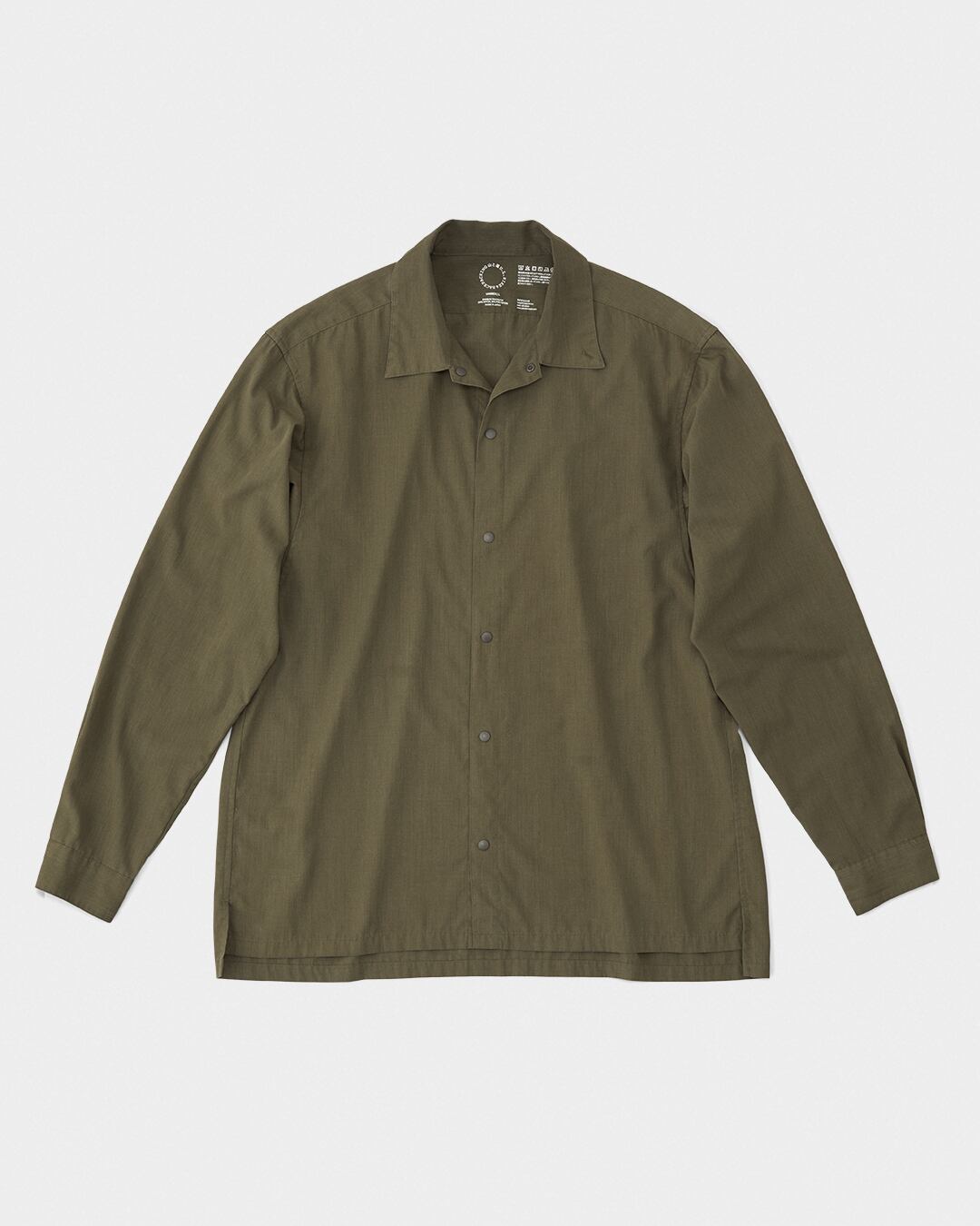 山と道 / Bamboo Shirt #Dried Grass