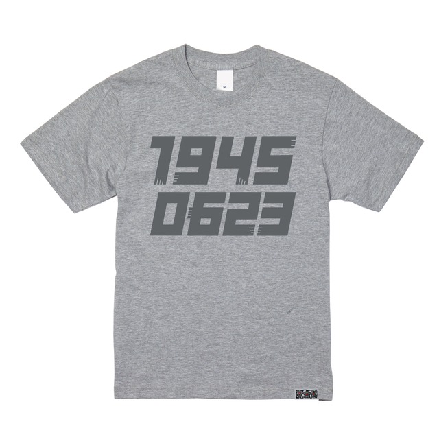 19450623Tシャツ (グレー)
