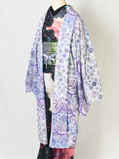 【即納品】Rumi Rock羽織 幸福の王子 ホワイト　[ B1215 B1216]