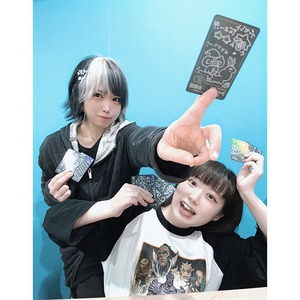 アイドル第四会議室vol.142 サイン入りリスナーカード（中村ソゼ／琉陀瓶ルン）
