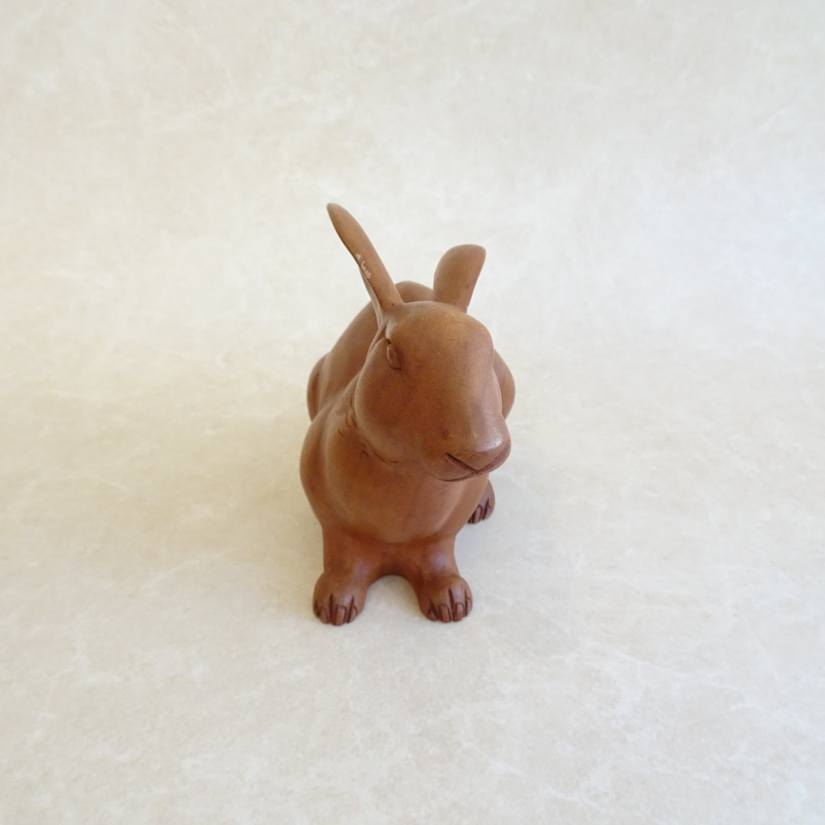 木でできたウサギのオブジェ | 純喫茶家具の村田商會