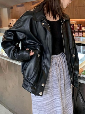 Classic leather jacket（クラシックレザージャケット）c-533