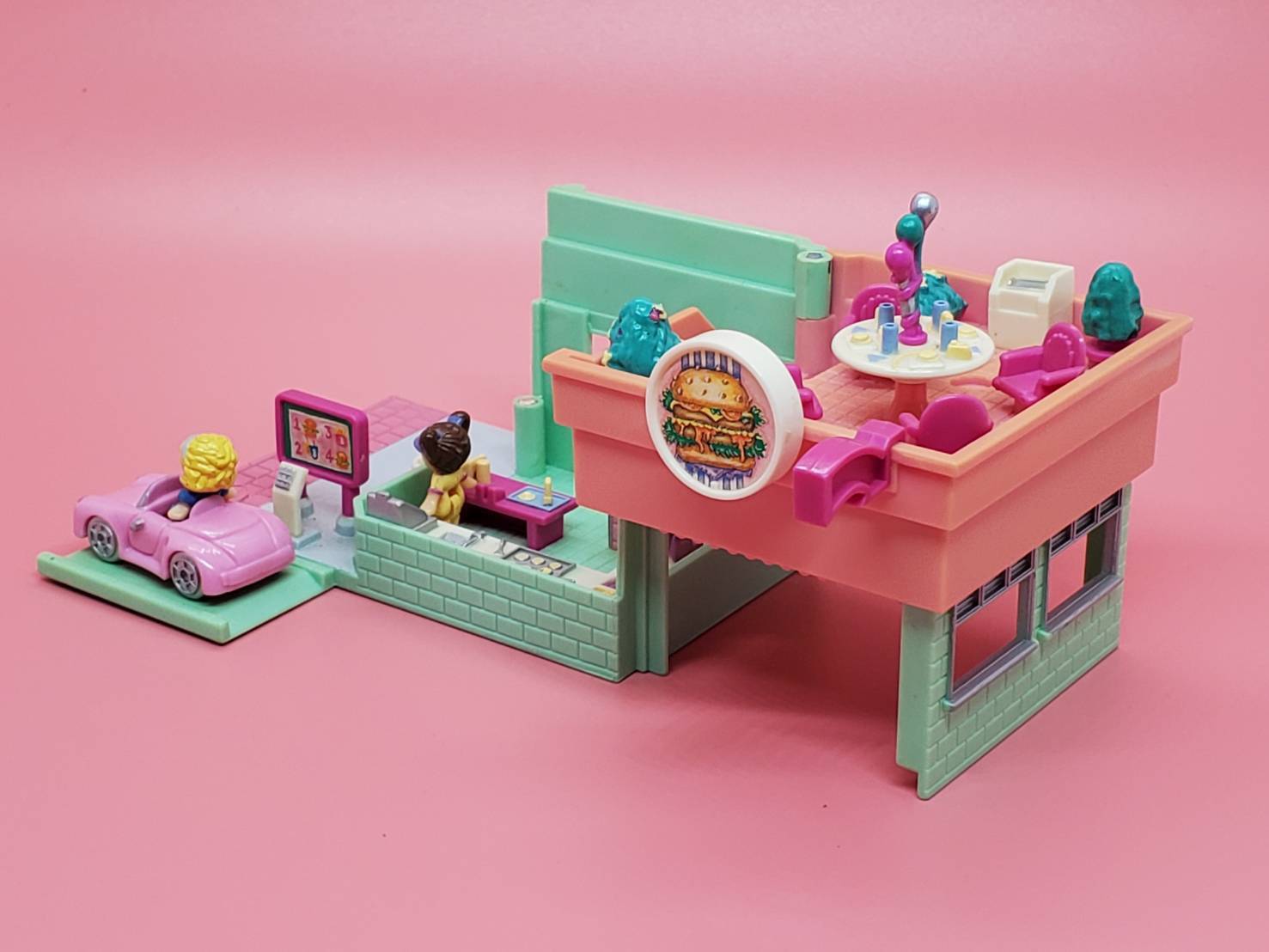 ドライブスルーハンバーガーショップ 完品 1994年ポーリータウンシリーズ