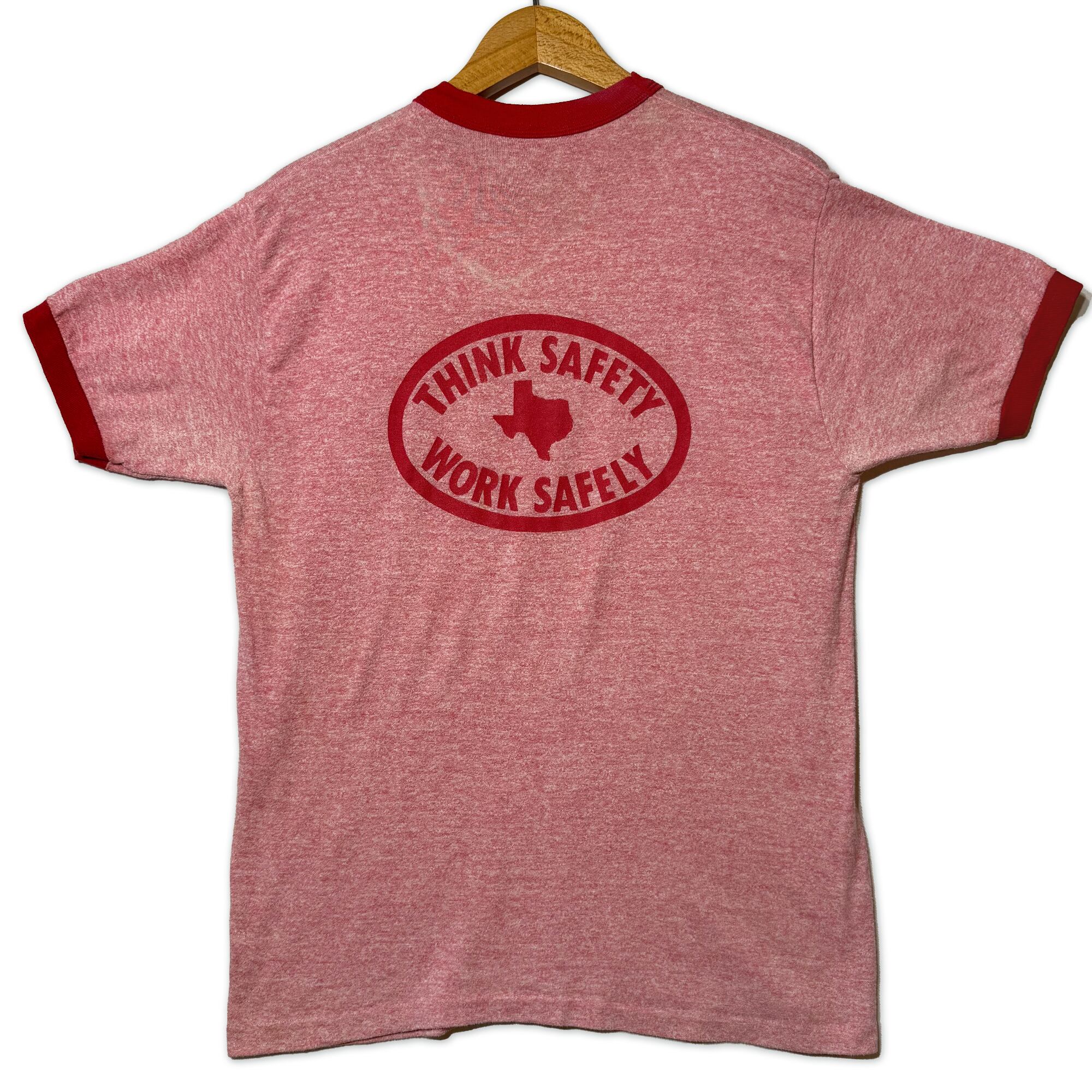 古着屋 リンガーtシャツ 赤 80s ヴィンテージ TUFCO リンガーTシャツ