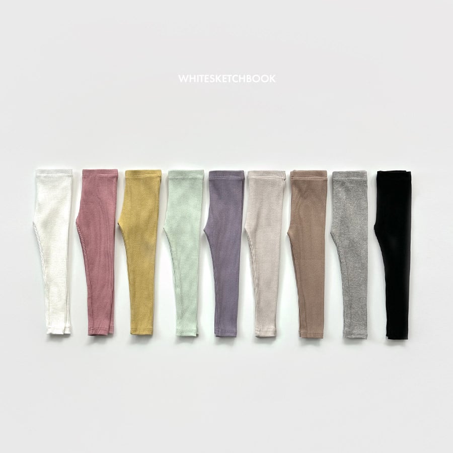 【予約】WSB リブレギンスパンツ 90~150