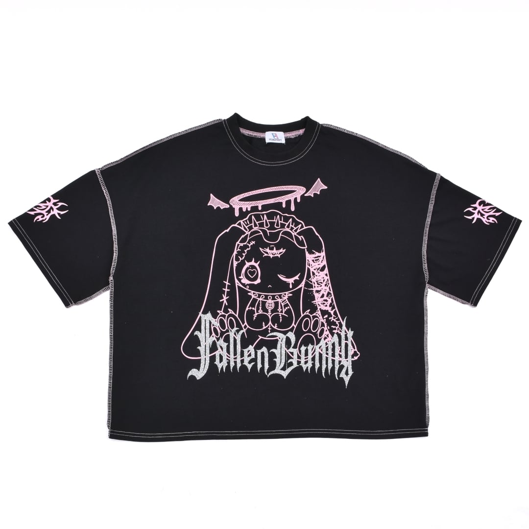 4/29 少量再入荷！】新作☆Fallen BunnyステッチTシャツ