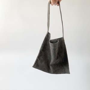 トートバッグ　Washable Totebag (grey)