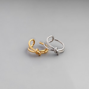 316L knot ring  #r18