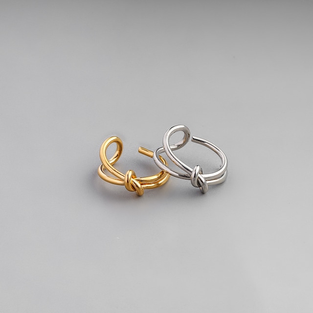 316L knot ring  #r18