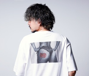 69 & HIP  ビッグシルエット Tee／ピンクロゴ