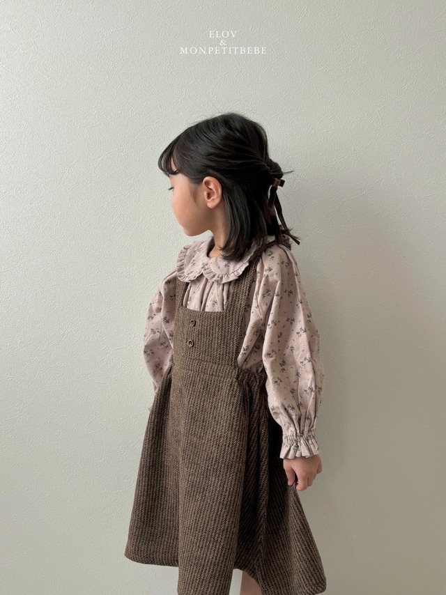 monpetitbebe【予約商品】/ Lua Frill Blouse