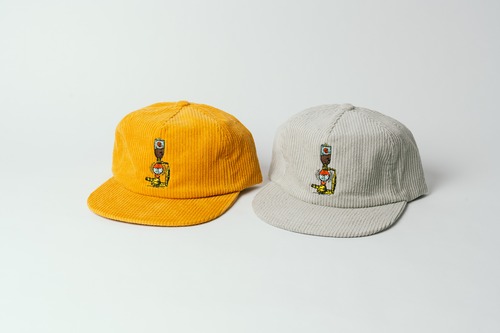 刺繍サイフォン　コーデュロイCAP