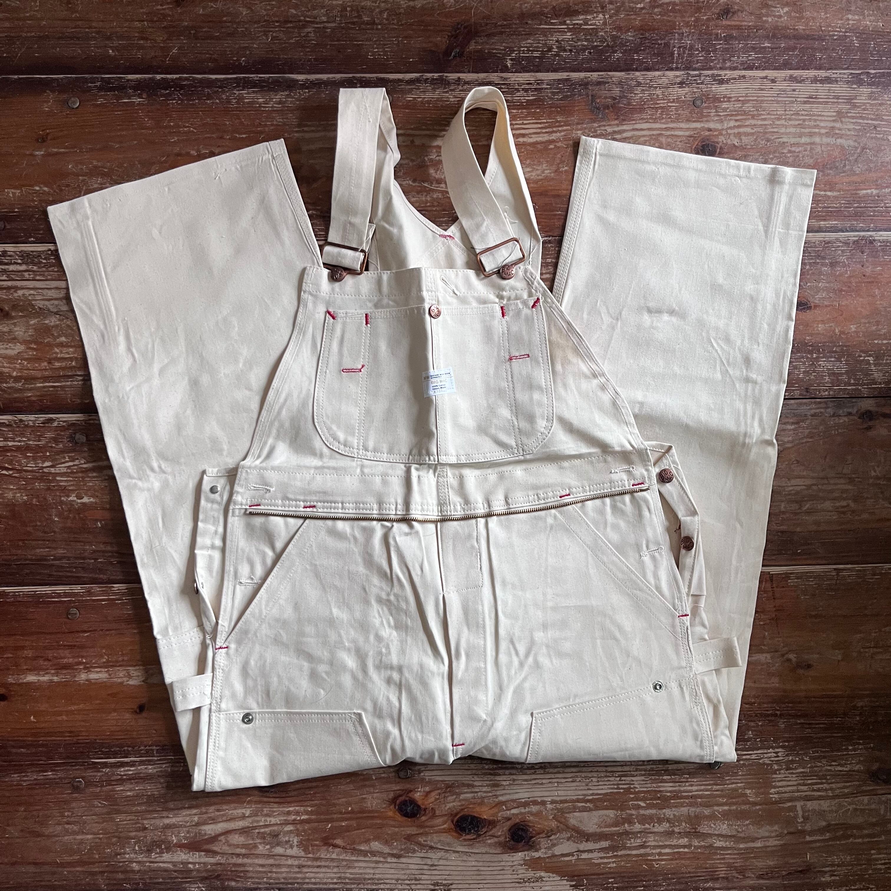 1970’s Deadstock “BIG MAC” Cotton duck Overalls /36